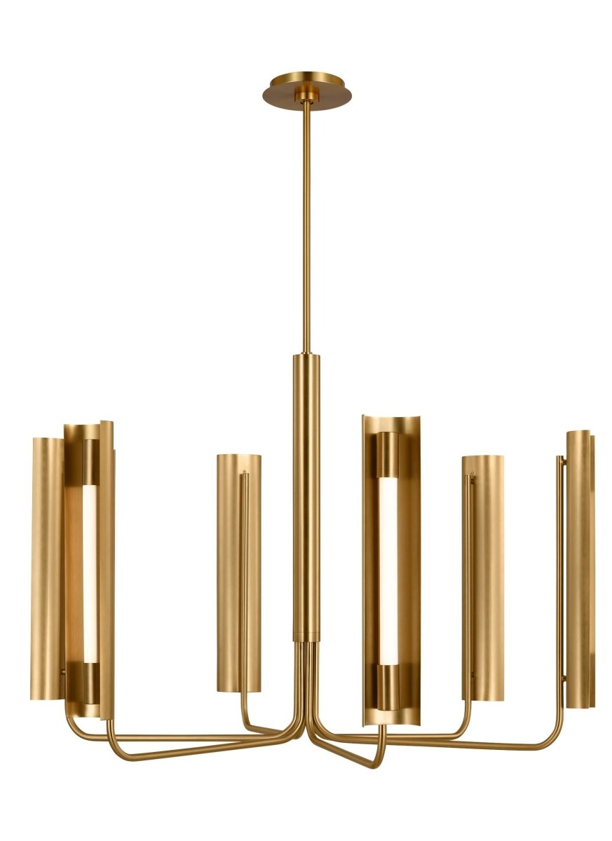Chandelier Carson - Laiton brûlé 36 1/8" by Visual Comfort Studio | Luminaires & cie