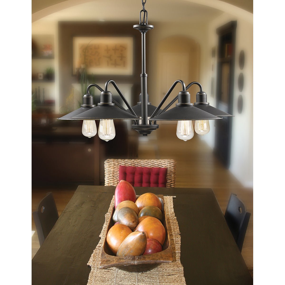 Chandelier Casa - Bronze ancien by Z - Lite | Luminaires & cie
