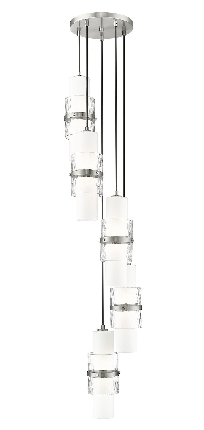 Lustre Cayden Nickel brossé, 12" – Z-Lite