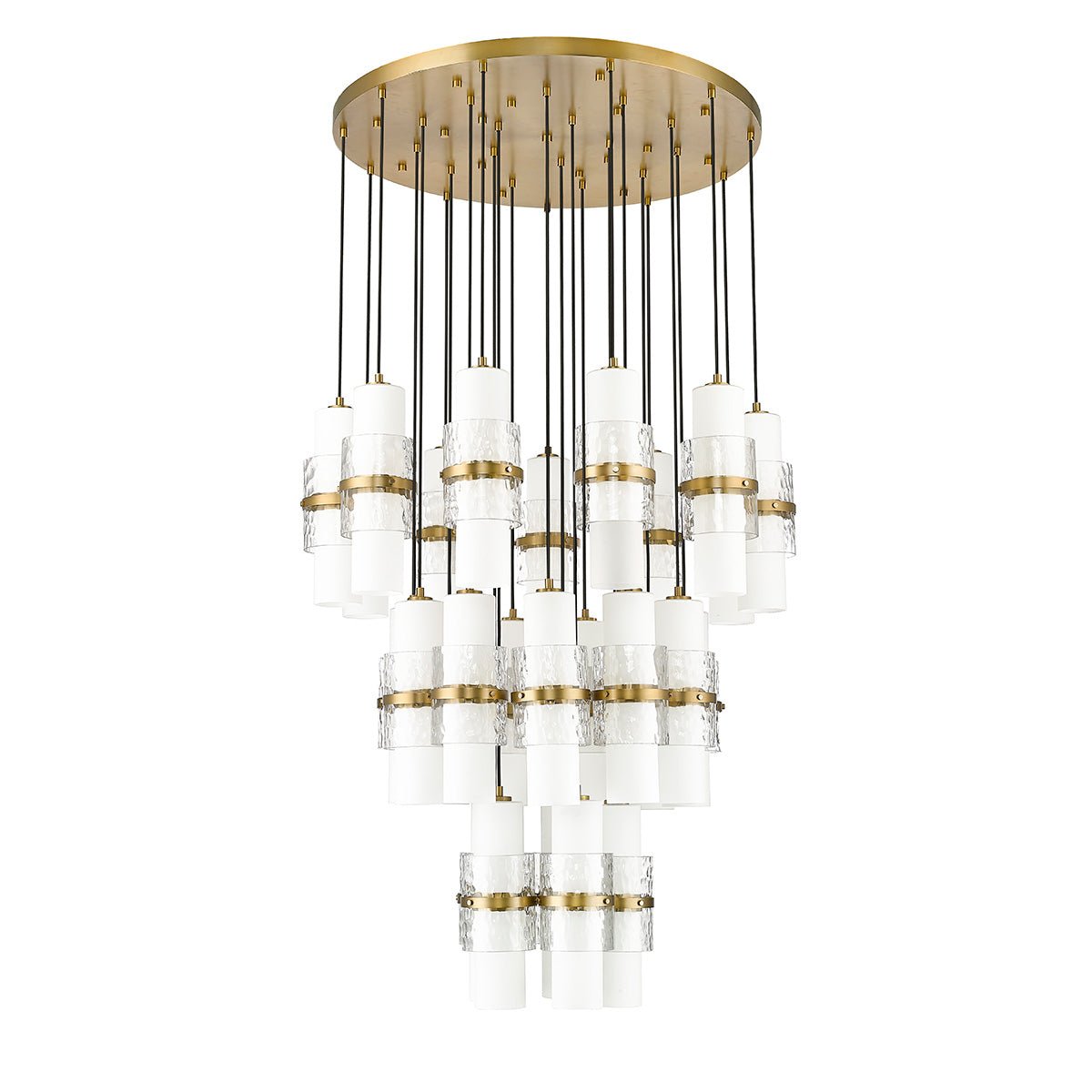 Chandelier Cayden - Or moderne 36" by Z - Lite | Luminaires & cie