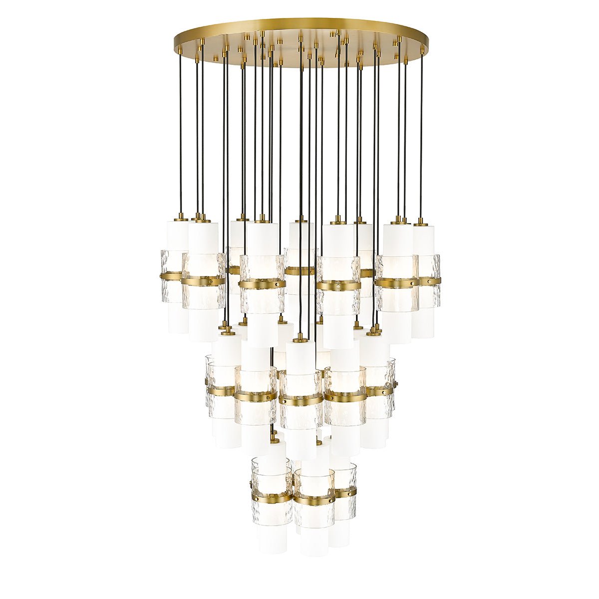 Chandelier Cayden - Or moderne 36" by Z - Lite | Luminaires & cie