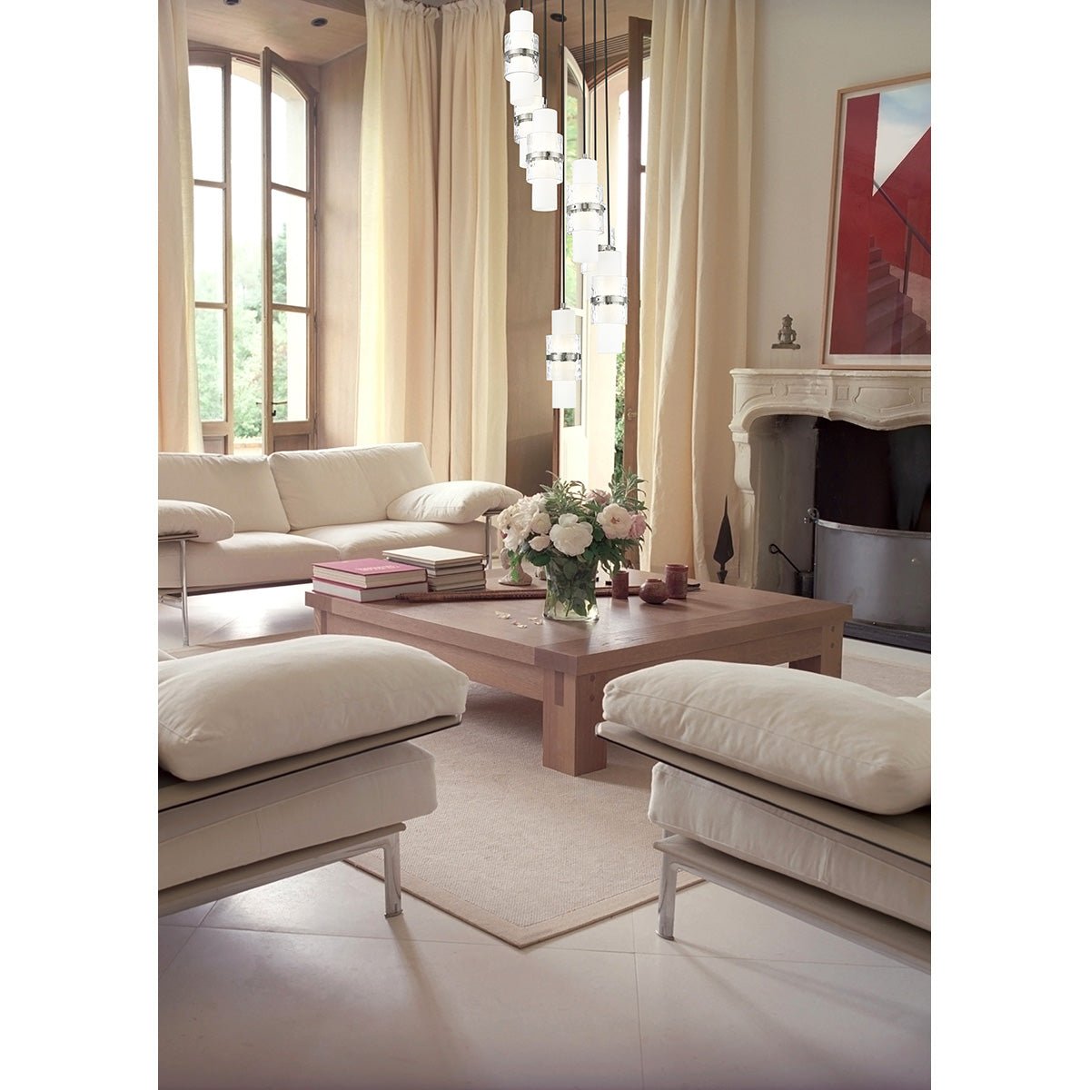 Chandelier Cayden - Nickel brossé 18" by Z - Lite | Luminaires & cie