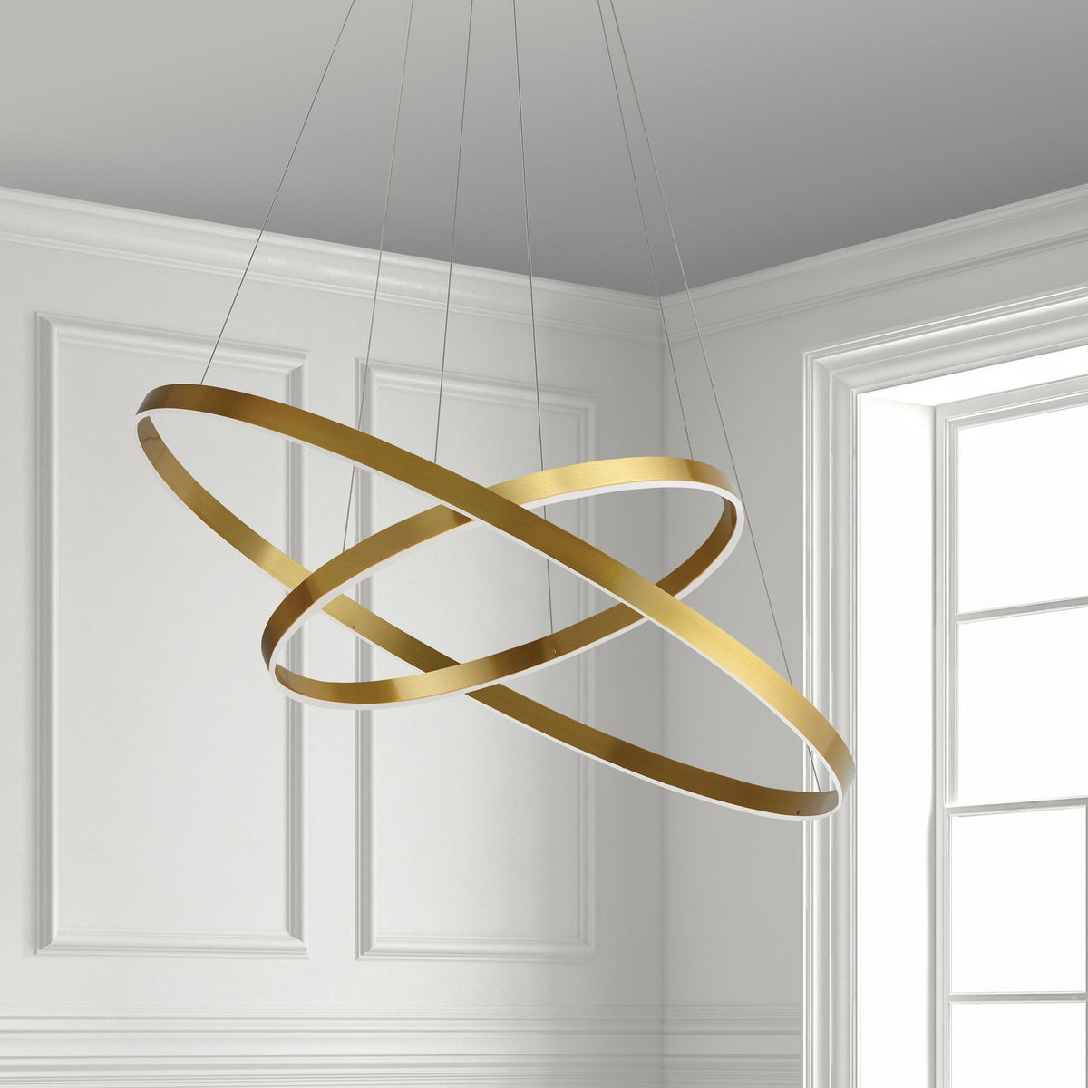 Lustre Circulo Laiton vieilli – vue 3