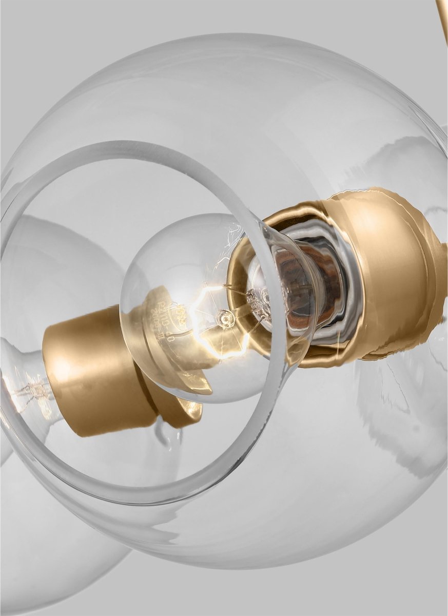 Chandelier Codyn - Noir de minuit 26" by Visual Comfort Studio | Luminaires & cie