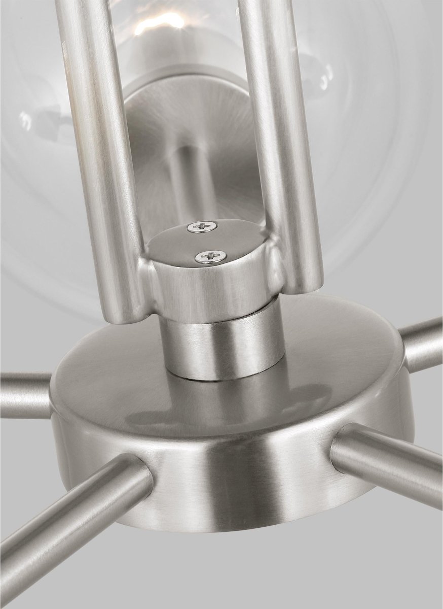 Chandelier Codyn - Nickel brossé 26" by Visual Comfort Studio | Luminaires & cie