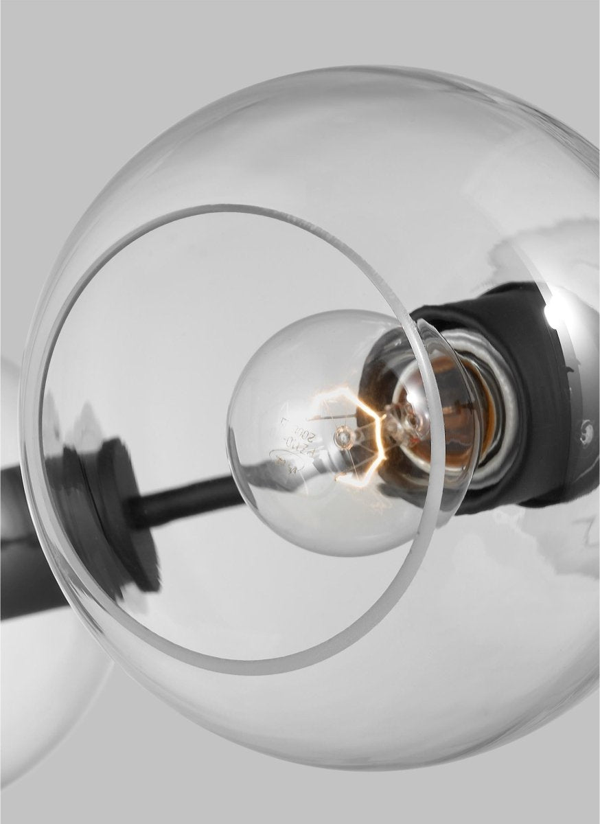 Chandelier Codyn - Noir de minuit 34" by Visual Comfort Studio | Luminaires & cie