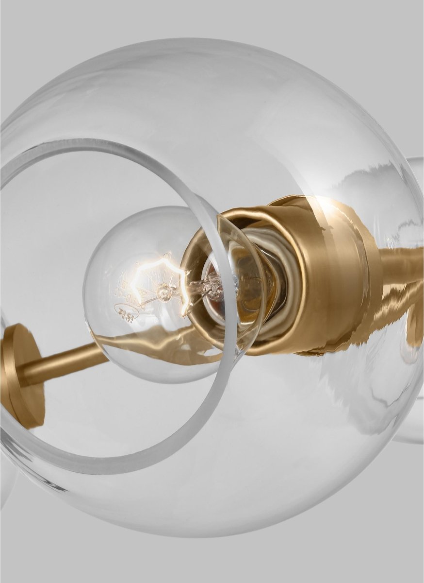 Chandelier Codyn - Noir de minuit 34" by Visual Comfort Studio | Luminaires & cie