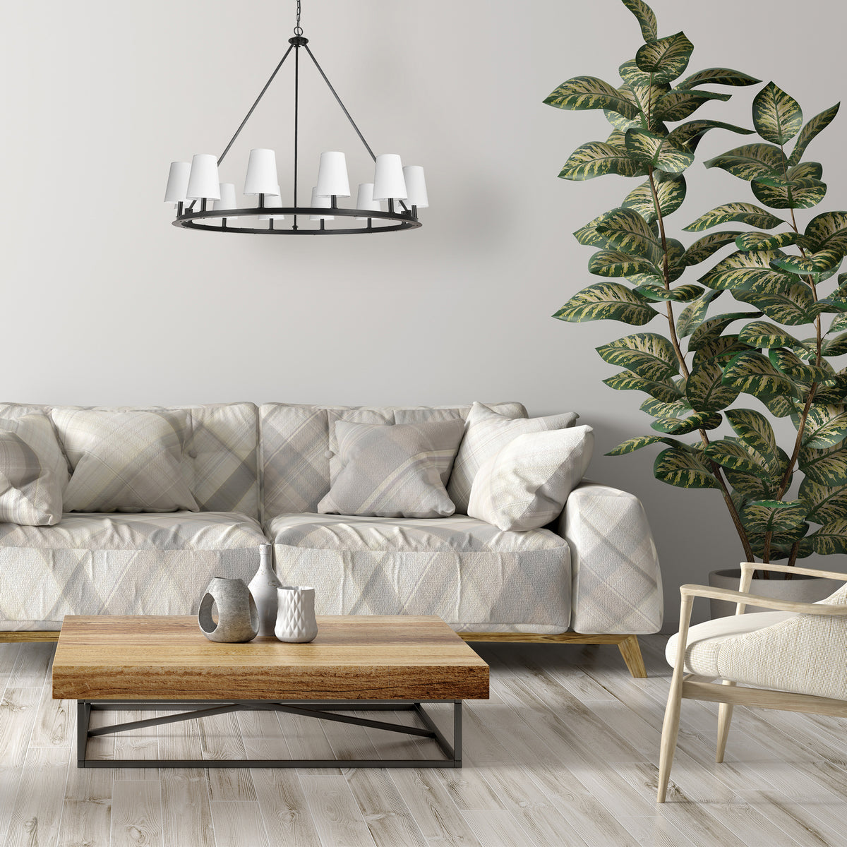 Lustre Colby 52" – vue 2