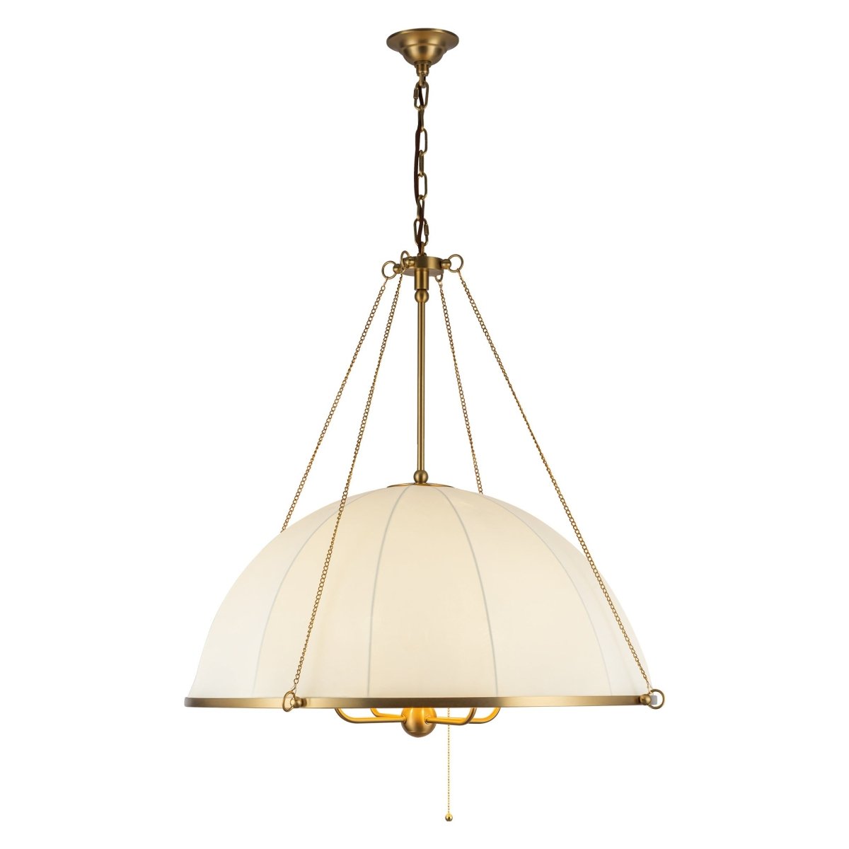Chandelier Crosby - Or brossé by Alora Lighting | Luminaires & cie