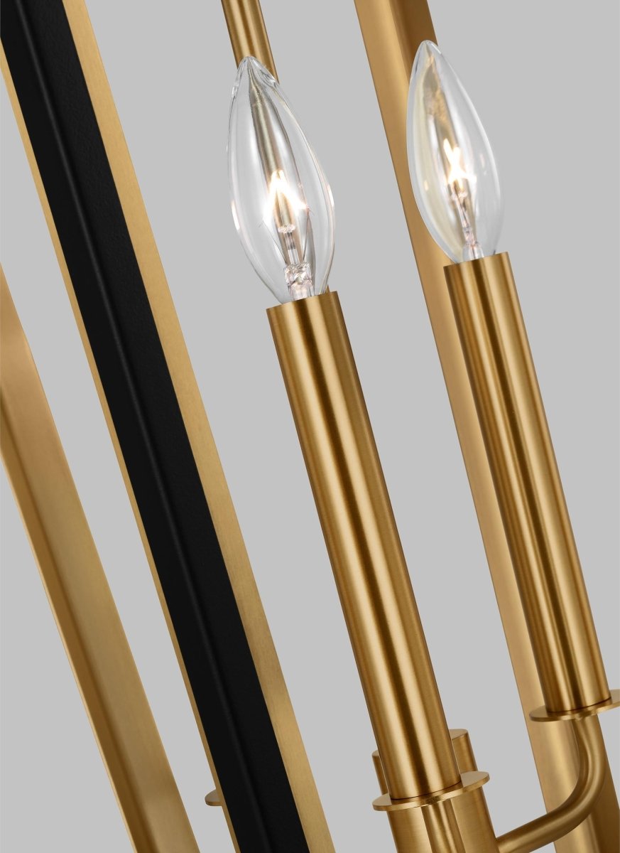 Chandelier Curt - Noir de minuit 16" by Visual Comfort Studio | Luminaires & cie