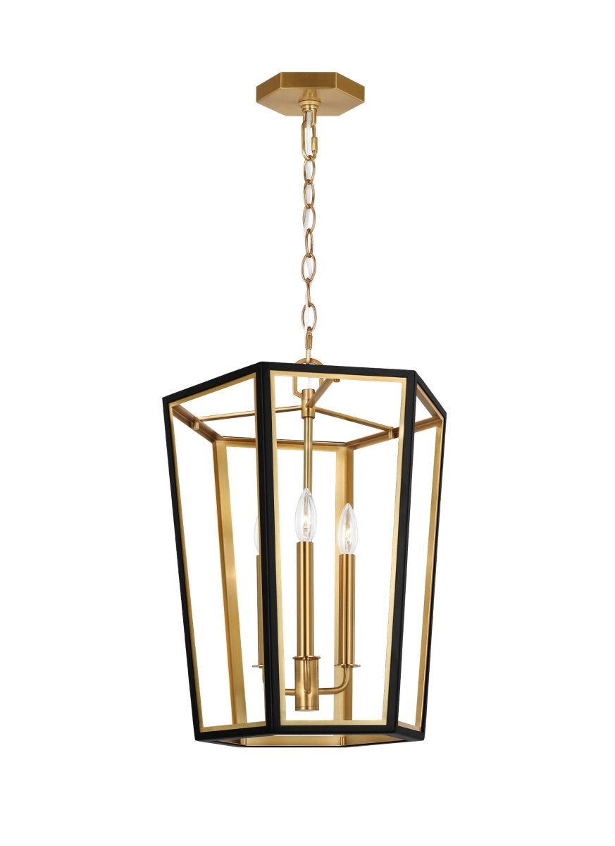 Chandelier Curt - Noir de minuit 16" by Visual Comfort Studio | Luminaires & cie