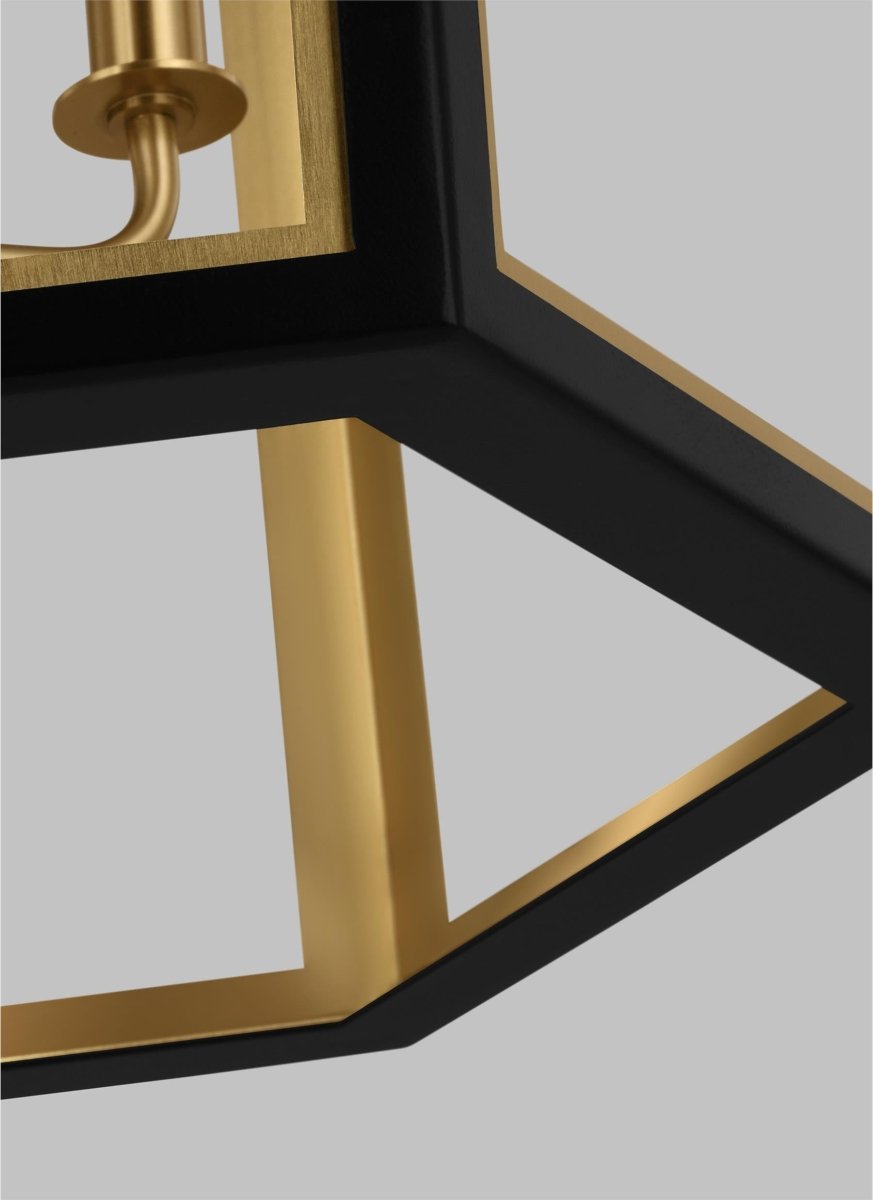 Chandelier Curt - Noir de minuit 21 3/8" by Visual Comfort Studio | Luminaires & cie