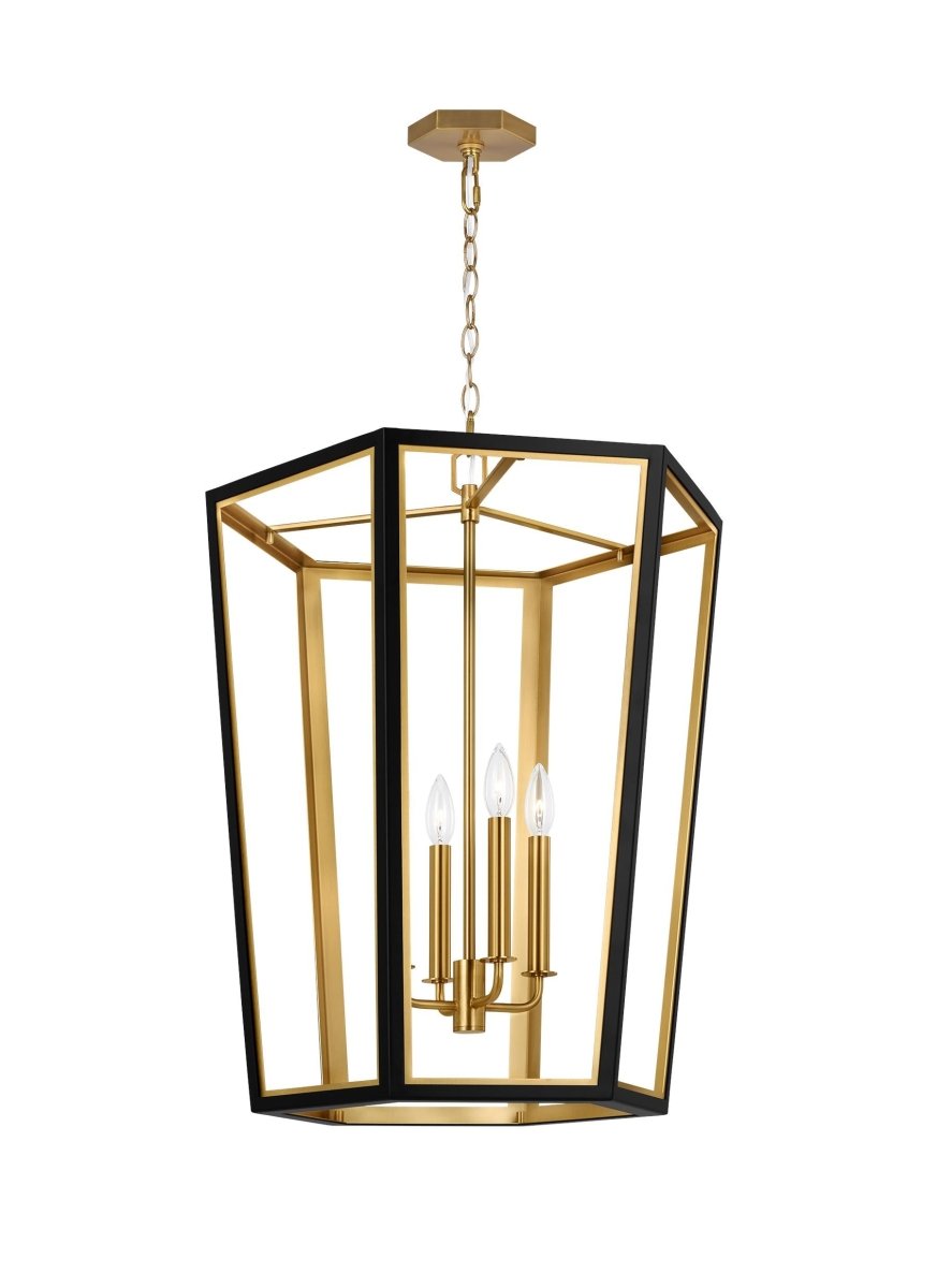 Chandelier Curt - Noir de minuit 21 3/8" by Visual Comfort Studio | Luminaires & cie