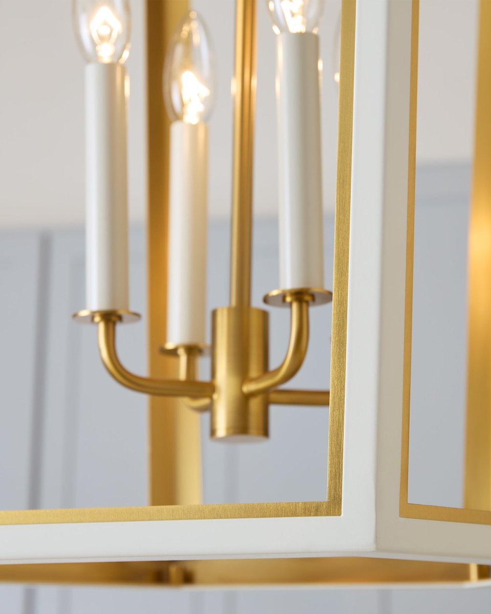 Chandelier Curt - Blanc mat 21 3/8" by Visual Comfort Studio | Luminaires & cie