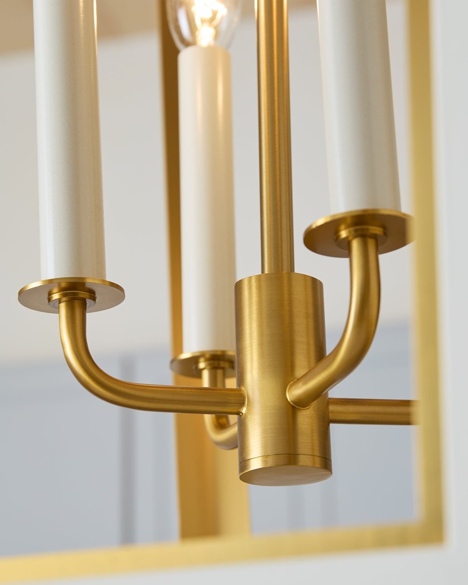 Chandelier Curt - Blanc mat 21 3/8" by Visual Comfort Studio | Luminaires & cie