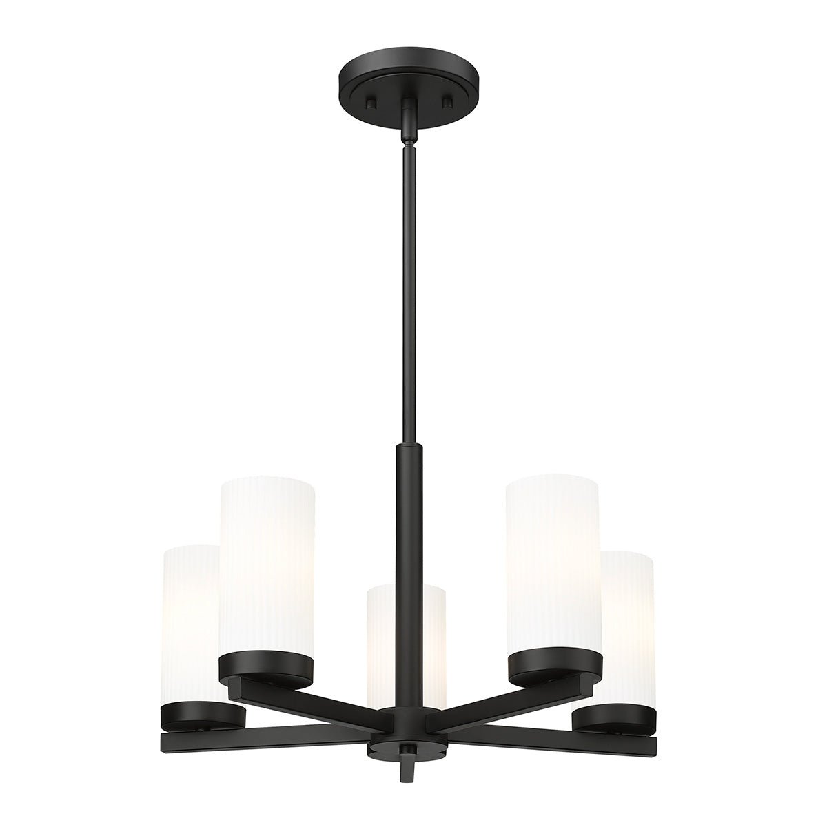 Chandelier Danica - Noir mat 19 1/2" by Z - Lite | Luminaires & cie