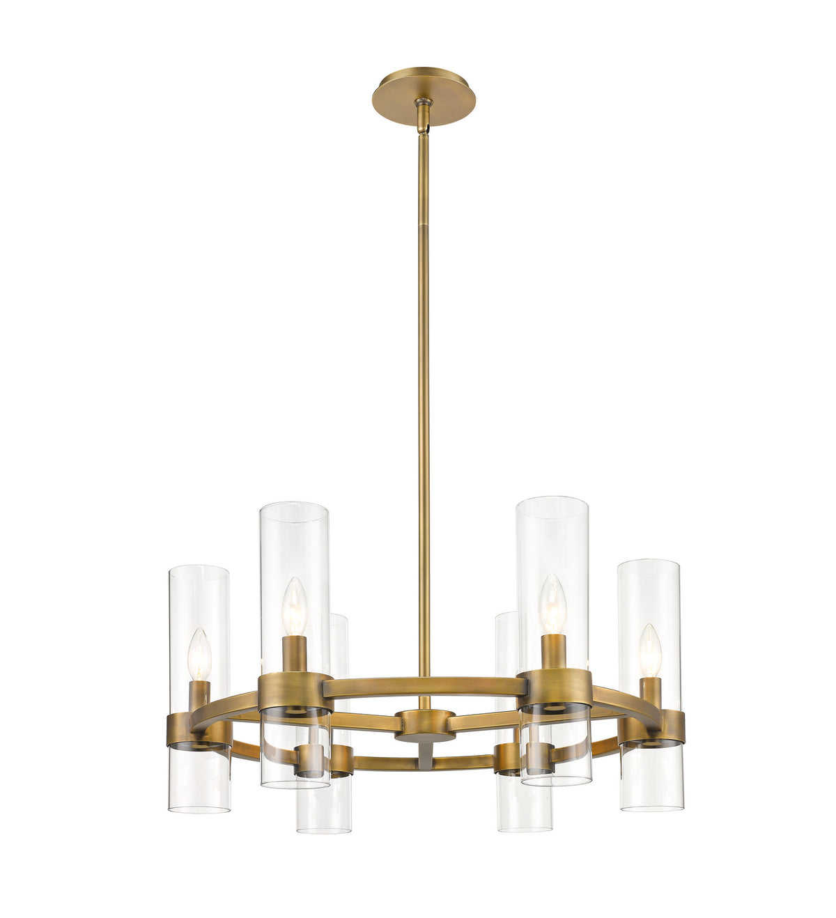 Lustre Datus Laiton frotté, 26" – Z-Lite
