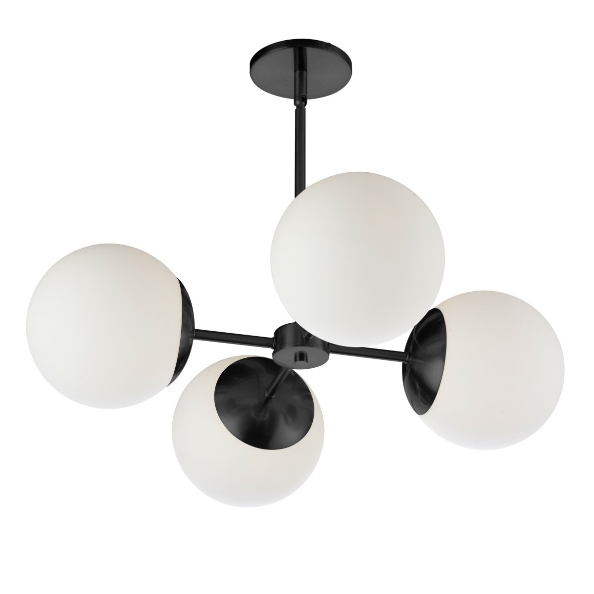 Chandelier Dayana - Noir by Dainolite | Luminaires & cie