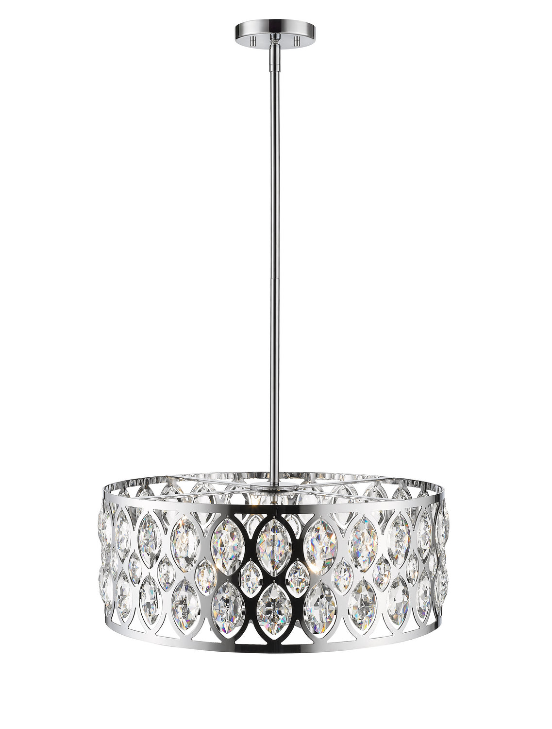 Suspension Dealey Chrome, 23 1/4" – vue 4