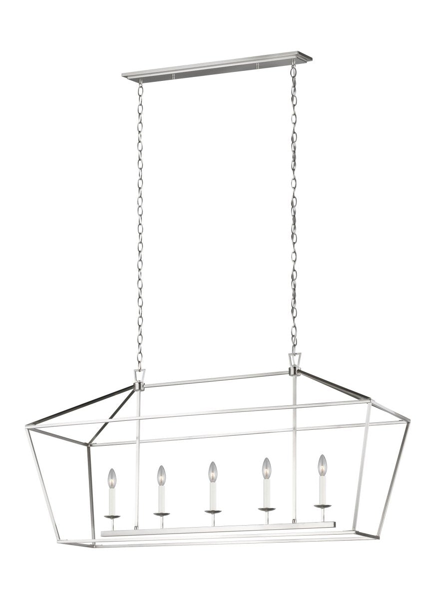 Chandelier Dianna - Nickel brossé by Visual Comfort Studio | Luminaires & cie