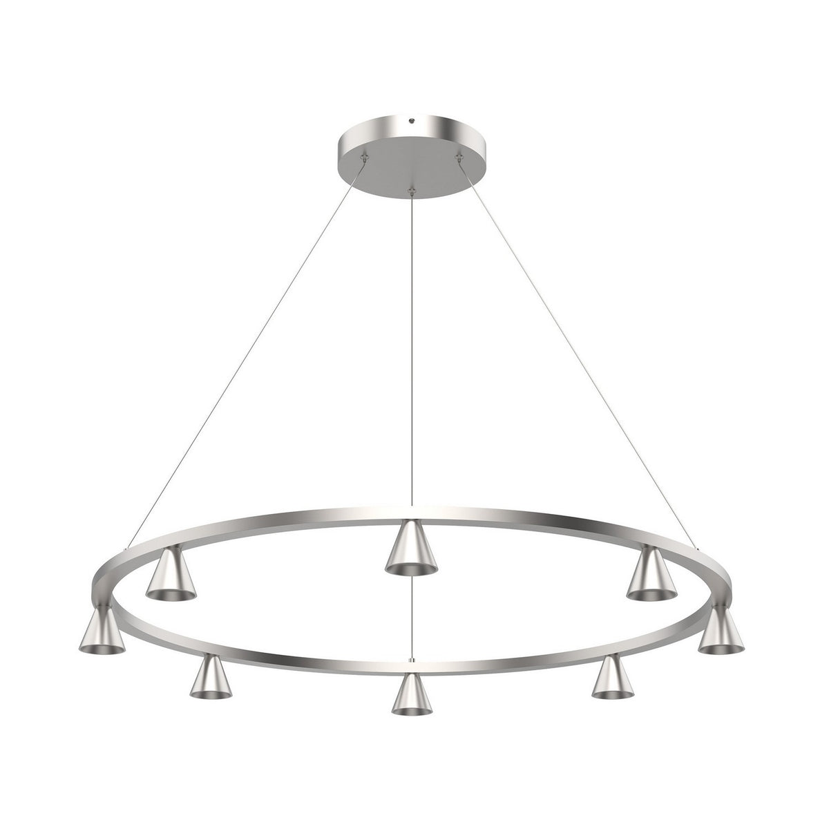Lustre Dune Nickel brossé – Kuzco Lighting