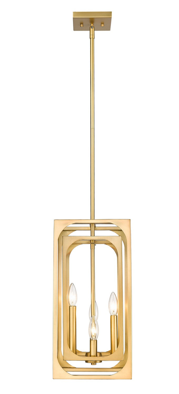 Lustre Easton Laiton frotté, 9 1/4" – vue 2