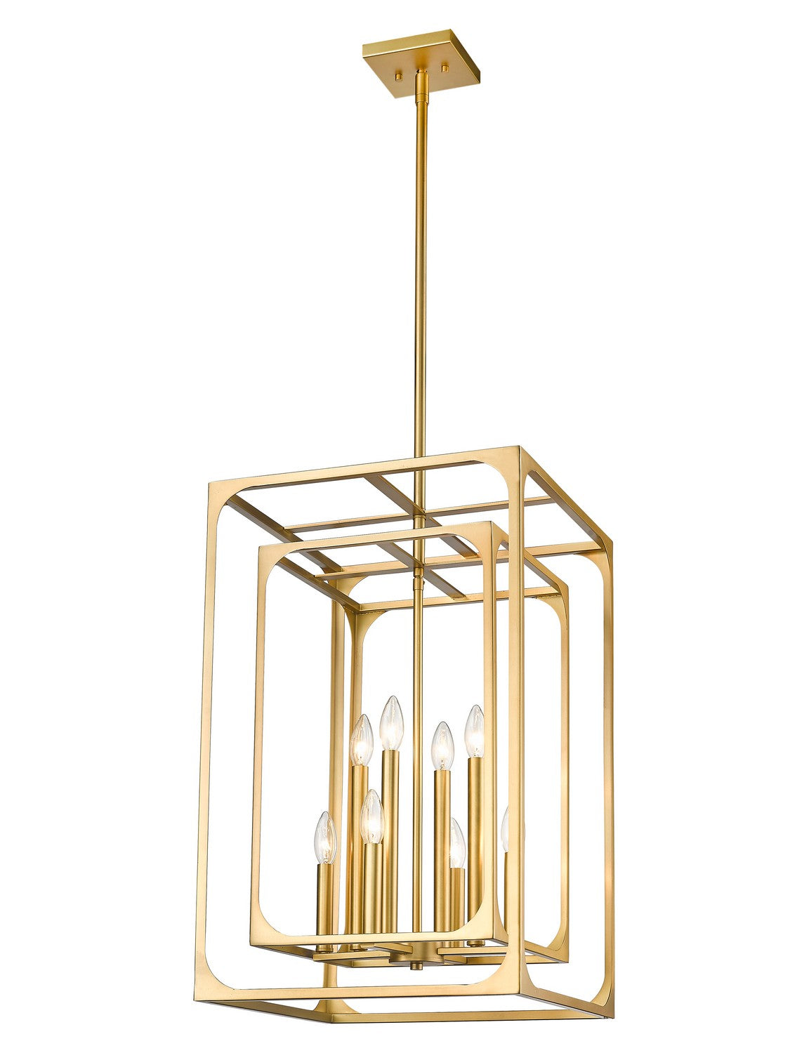 Lustre Easton Laiton frotté, 16 1/2" – vue 3