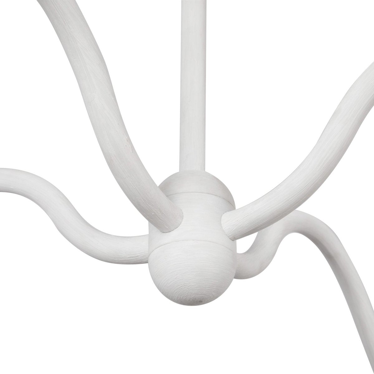 Chandelier Effie - Verre blanc / opale antique 39" by Alora Lighting | Luminaires & cie