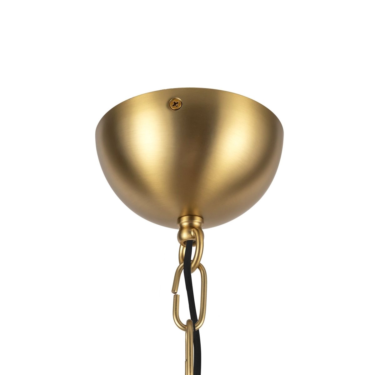 Chandelier Effie - Gold - or / Verre d'Opale 39" by Alora Lighting | Luminaires & cie