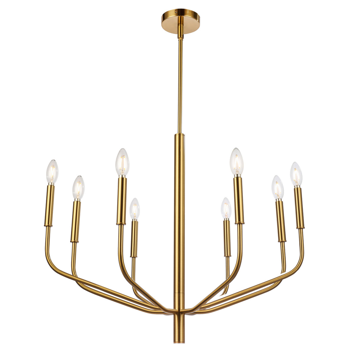 Lustre Eleanor Laiton vieilli, 32" – Dainolite
