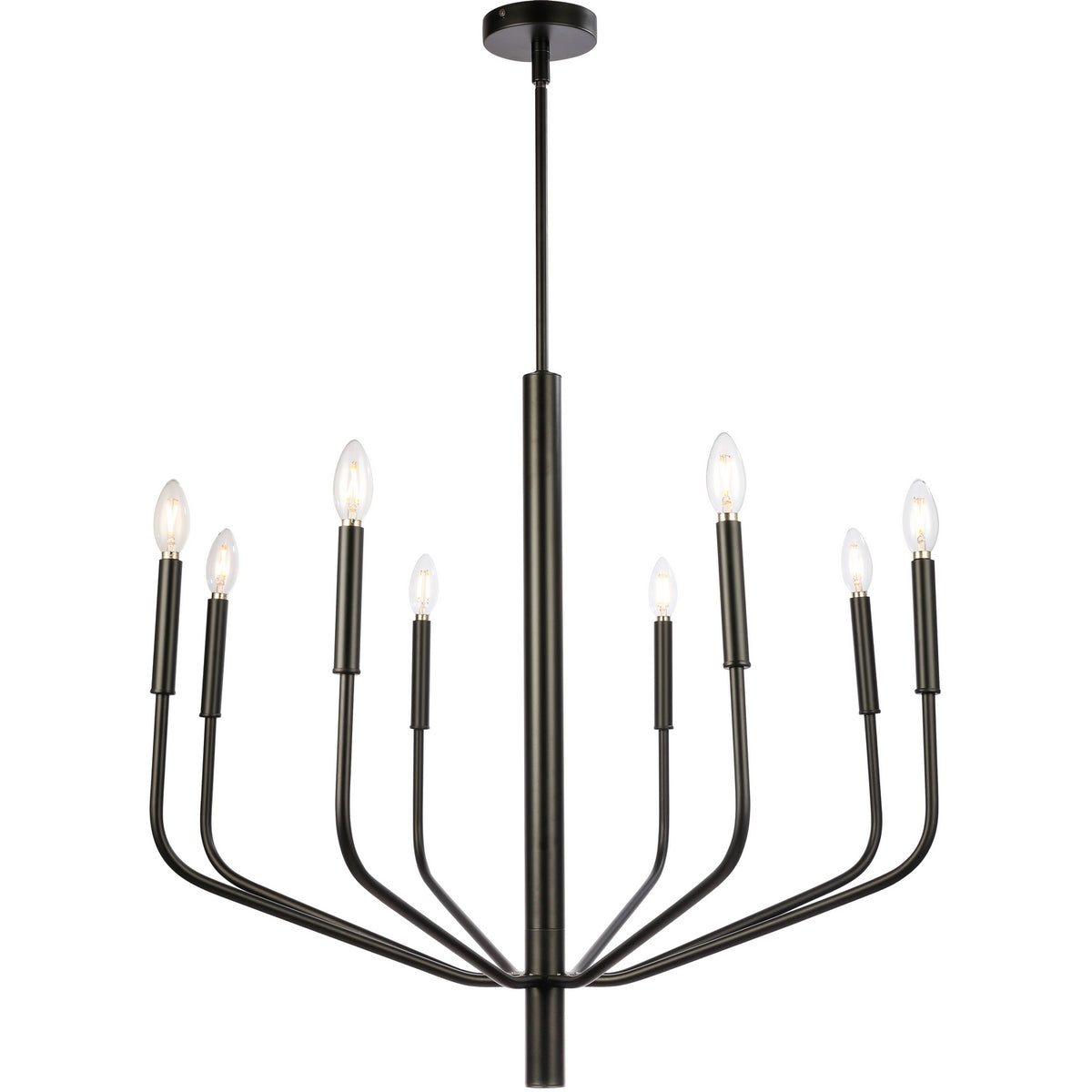 Lustre Eleanor Noir / Noir mat, 32" – Dainolite