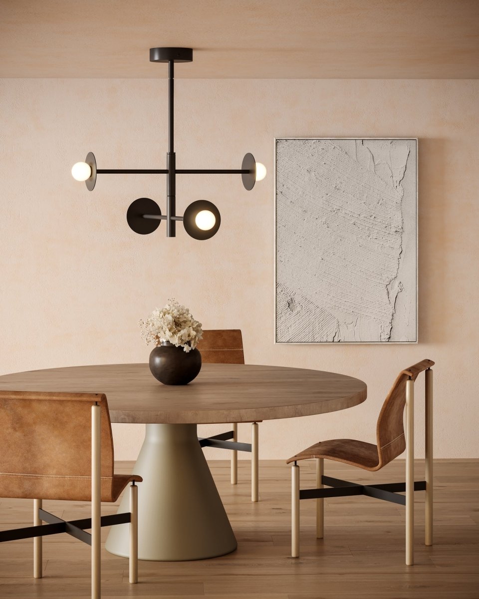 Chandelier Elixir - Noir by Kuzco Lighting | Luminaires & cie
