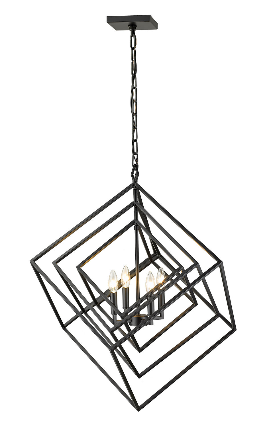 Lustre Euclid Noir mat, 29 1/2" – Z-Lite