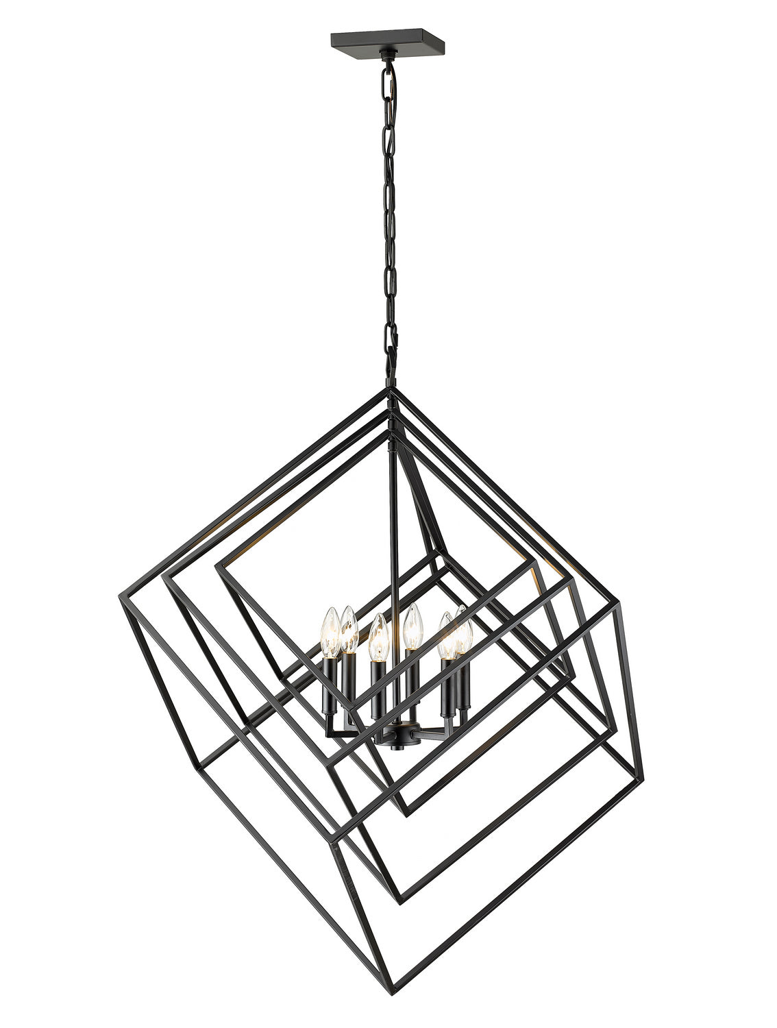 Lustre Euclid Noir mat, 35 1/2" – Z-Lite