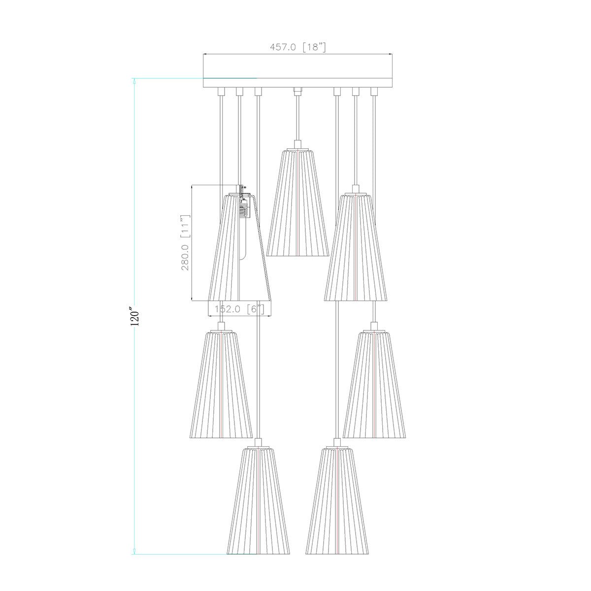 Chandelier Farrell