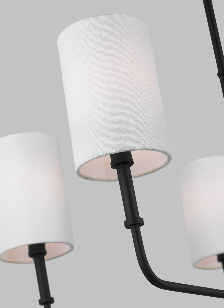 Chandelier Foxdale - Noir de minuit 26" Ampoules non - incluses by Visual Comfort Studio | Luminaires & cie