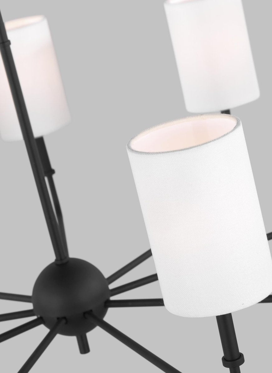 Chandelier Foxdale - Noir de minuit 36" Ampoules non - incluses by Visual Comfort Studio | Luminaires & cie