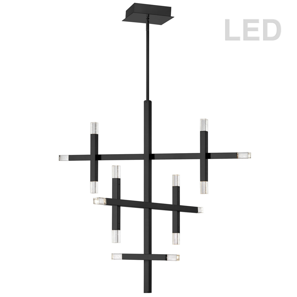 Lustre Francesca Noir / Noir mat – Dainolite