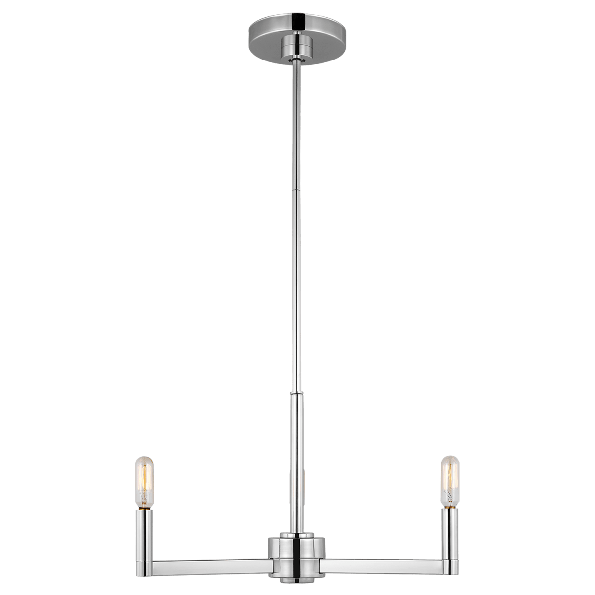 Chandelier Fullton - Chrome 10" Ampoules non - incluses by Visual Comfort Studio | Luminaires & cie