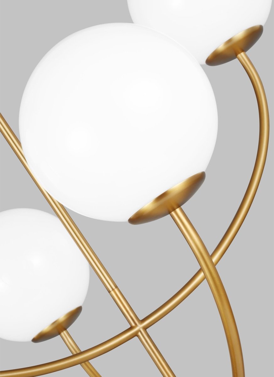 Chandelier Galassia - Laiton brûlé by Visual Comfort Studio | Luminaires & cie