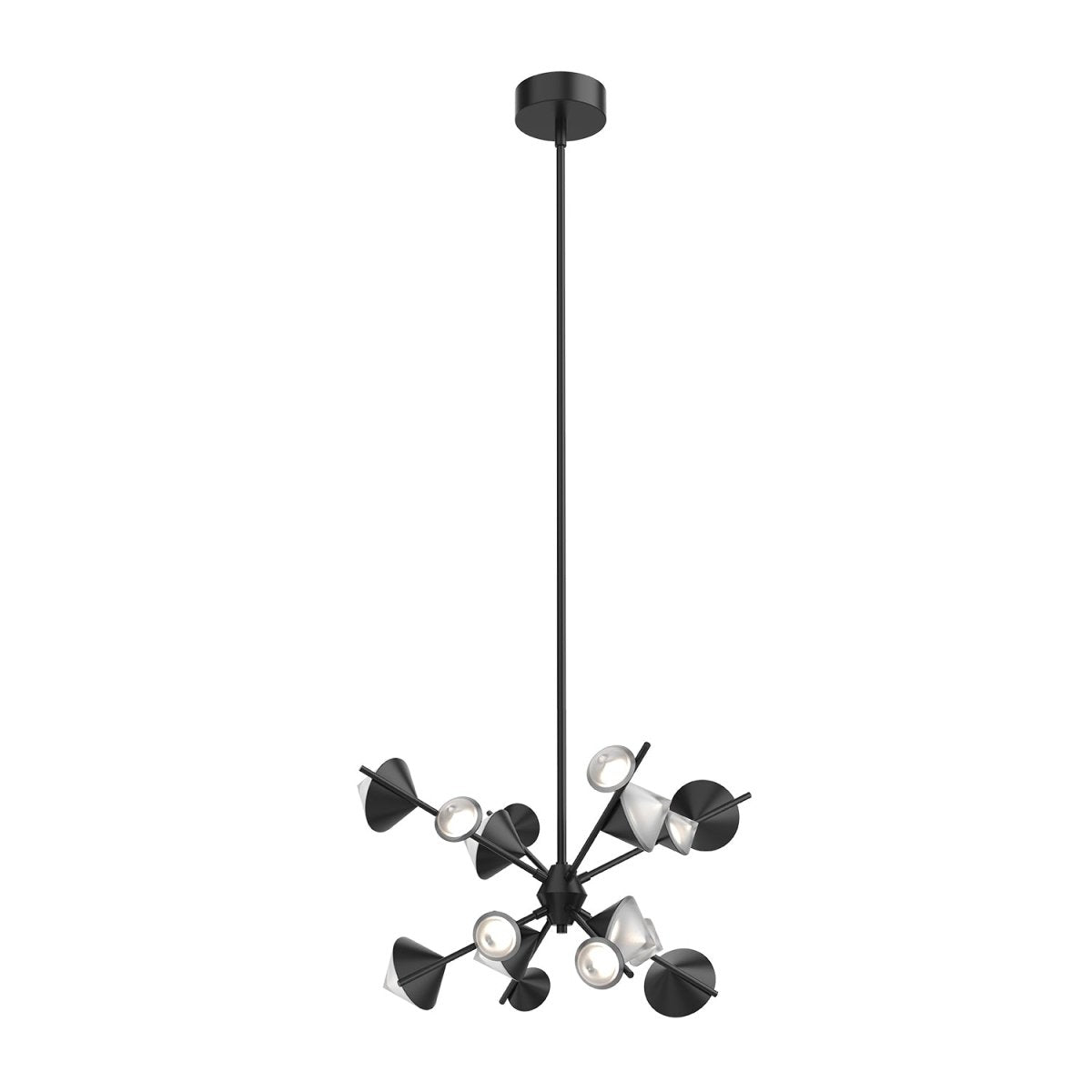 Chandelier Geode - Noir 25" by Kuzco Lighting | Luminaires & cie