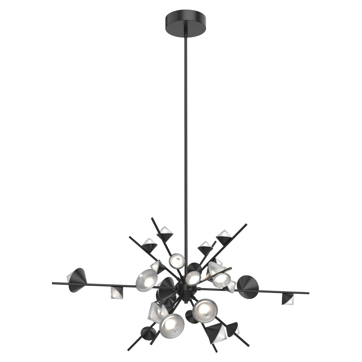 Chandelier Geode - Noir 48" by Kuzco Lighting | Luminaires & cie