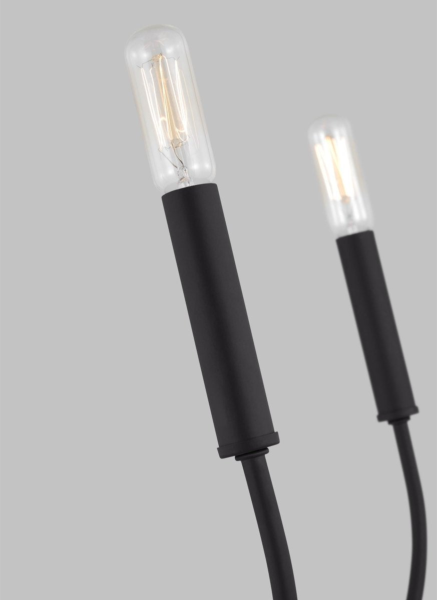 Chandelier Greenwich - Noir de minuit 24 1/8" Ampoules non - incluses by Visual Comfort Studio | Luminaires & cie