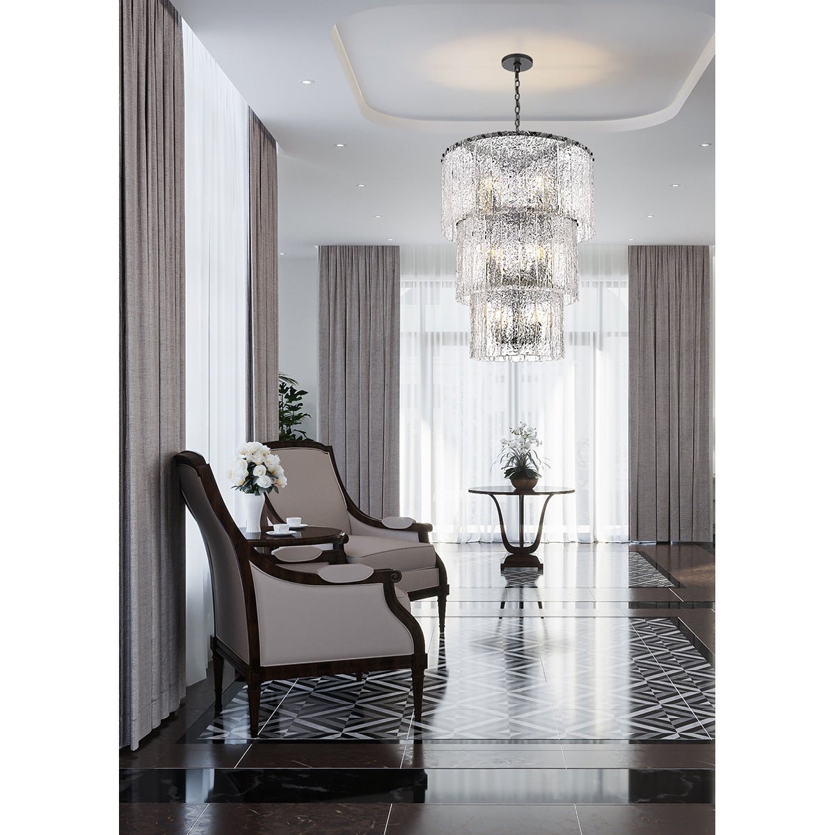 Chandelier Haut Glacier