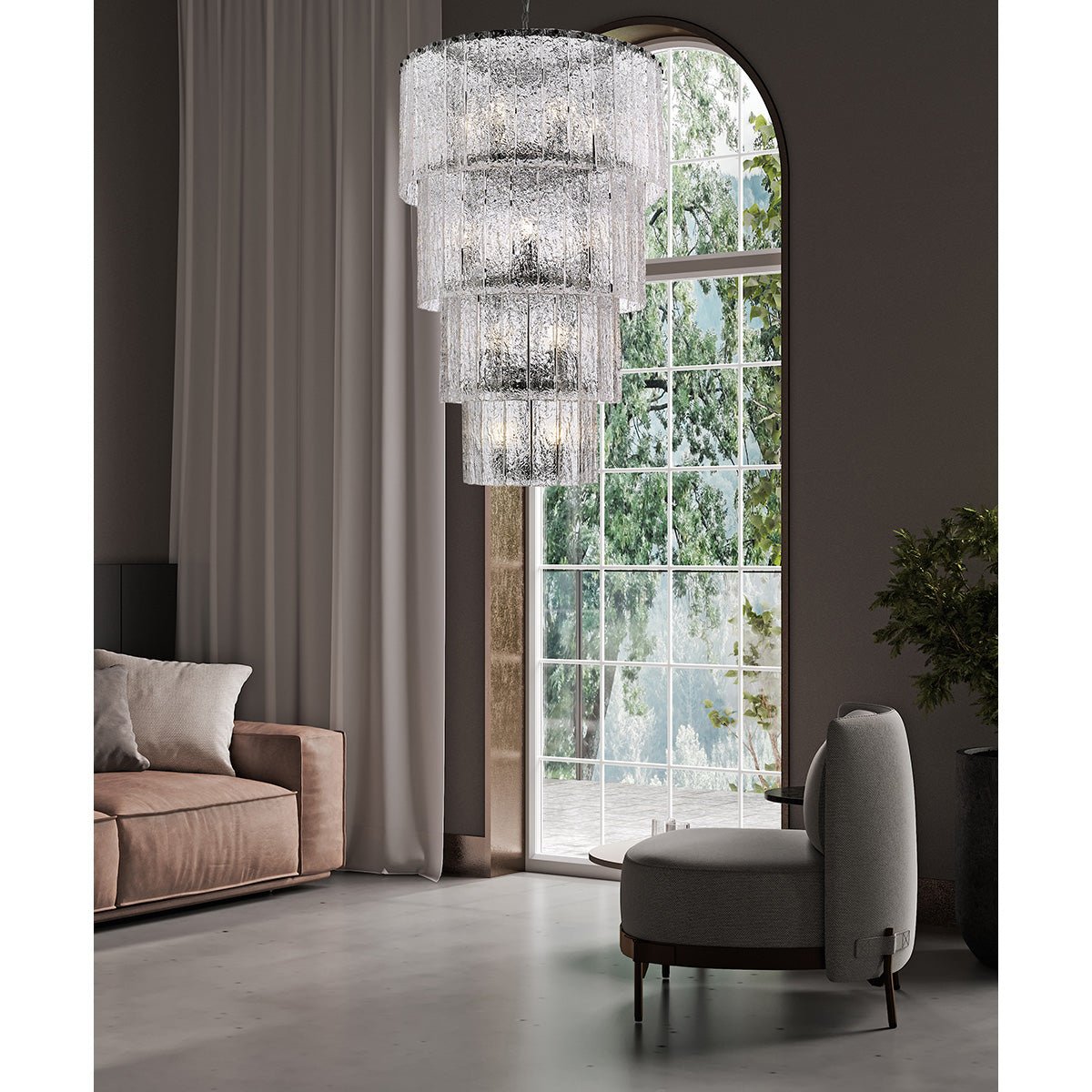 Chandelier Haut Glacier