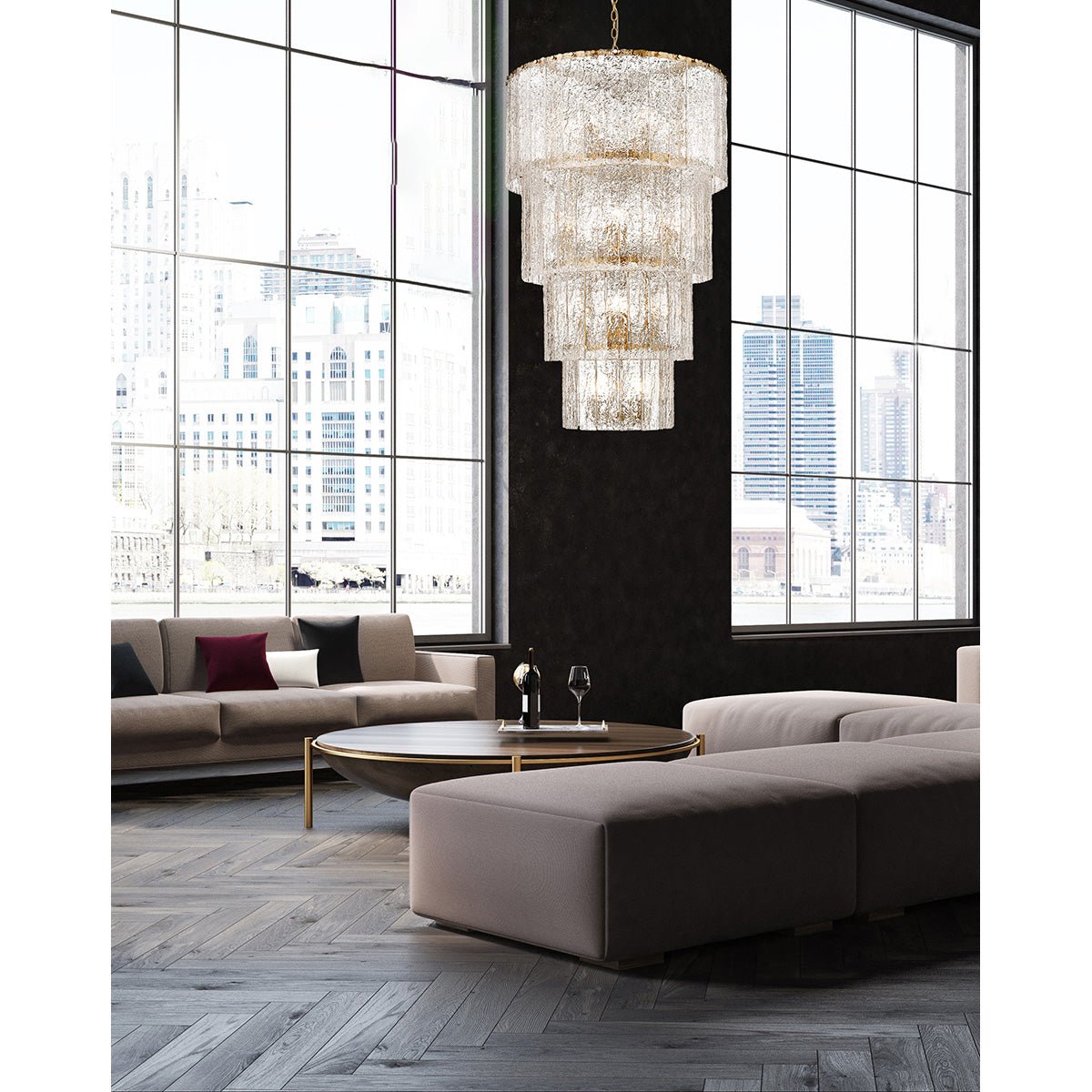 Chandelier Haut Glacier