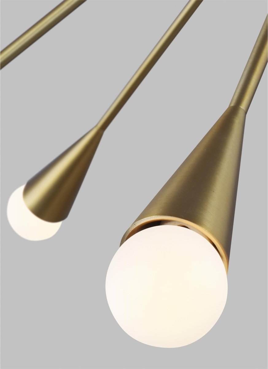 Chandelier Jax - Laiton brûlé 38" by Visual Comfort Studio | Luminaires & cie