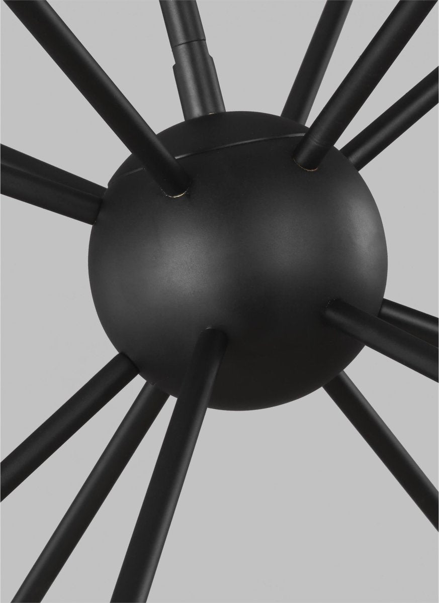 Chandelier Jax - Noir de minuit 38" by Visual Comfort Studio | Luminaires & cie