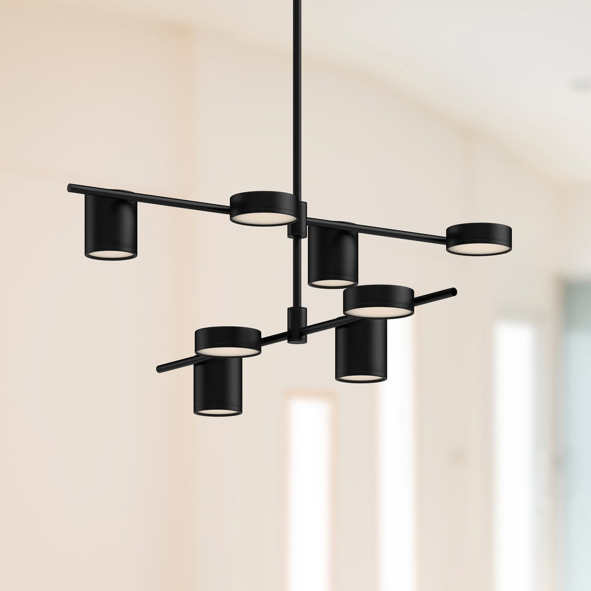 Lustre Jayden Noir – vue 2