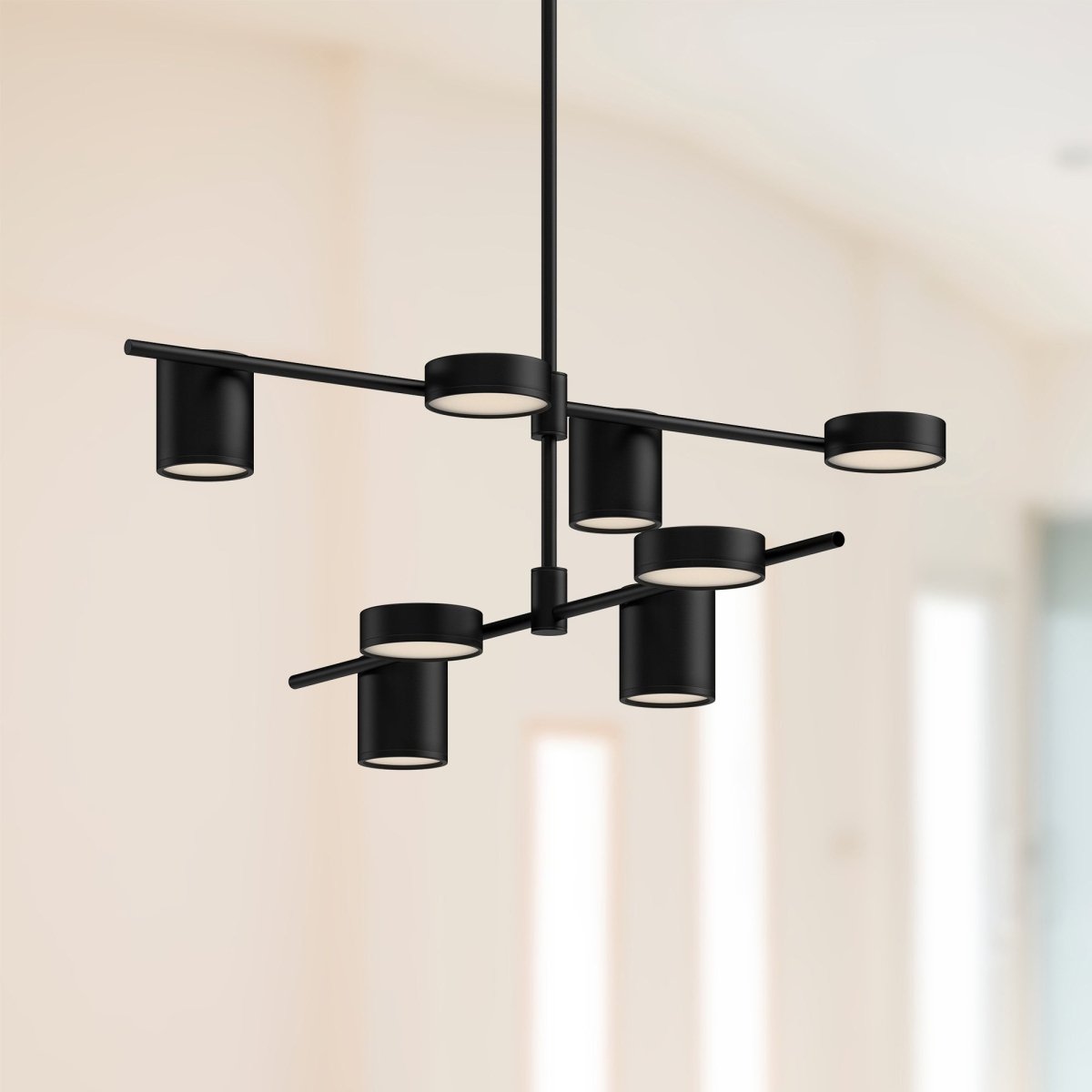 Chandelier Jayden - Noir by Kuzco Lighting | Luminaires & cie